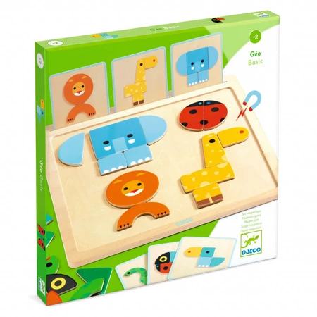 Geo Basic Djeco, jeu de formes géométriques pour bébés