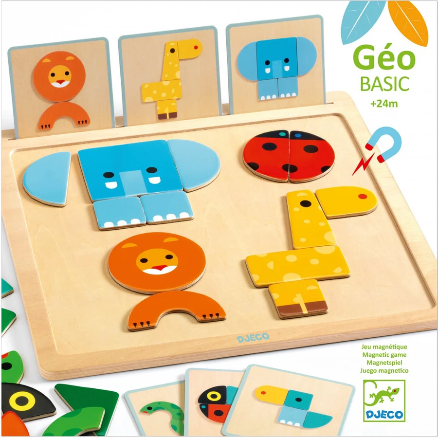 Geo Basic Djeco, jeu de formes géométriques pour bébés