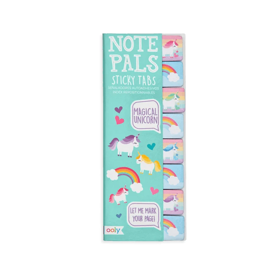 Set index- en zelfklevende notities, Note Pals Magische Eenhoorns
