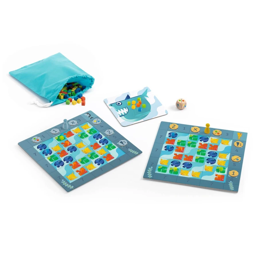 Jeu de société Fish'n shark, Djeco