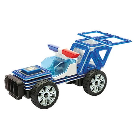 Magformers magnetische set, de verbazingwekkende politieset