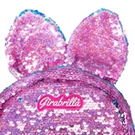 Girabrilla Bunny backpack - Bunny Bunny with reversible sequins