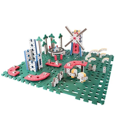 Base de construcción de bloques de espuma Bakoba