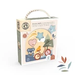 Educational wooden puzzle, Speedy Monkey