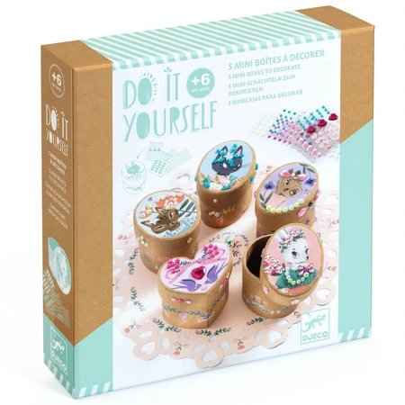DIY set Djeco, Cajas y cajas