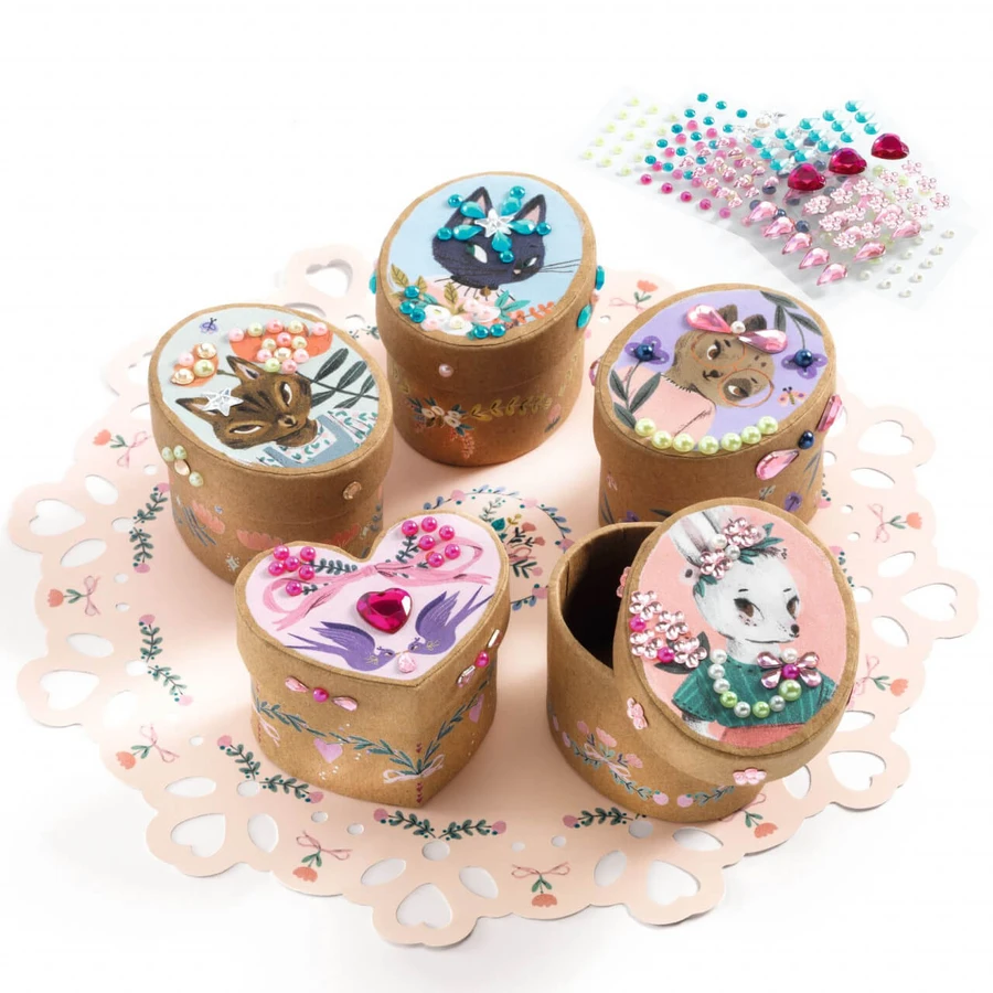 DIY set Djeco, Cajas y cajas