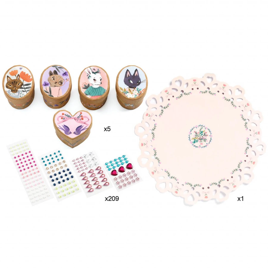 DIY set Djeco, Cajas y cajas