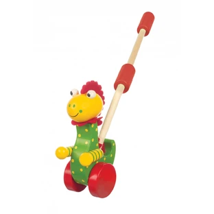 Dinosaurier Schiebespielzeug, Orange Tree Toys