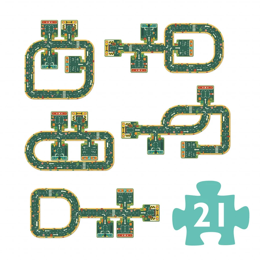 Puzzle gigante Djeco Caminos
