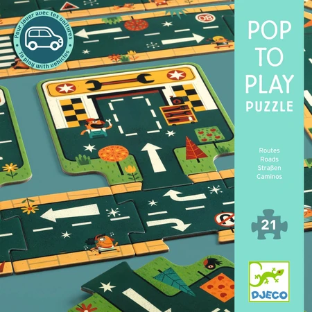 Puzzle gigante Djeco Caminos
