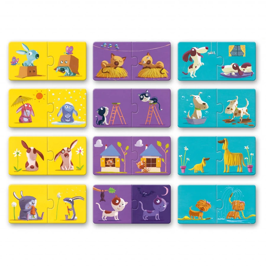 Puzzelduo Djeco Antonime