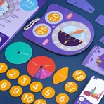 Juego de actividades educativas - Aprender el reloj