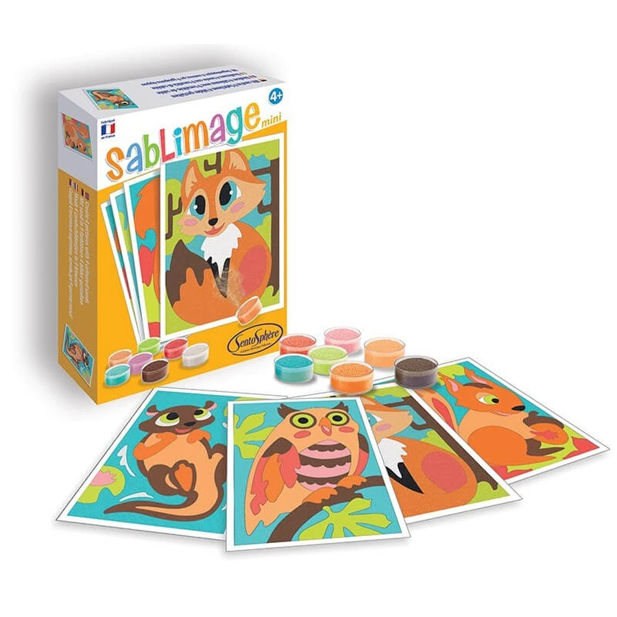 Creatieve zandbak - Mini Sablimage Bosdieren - Sentosfeer