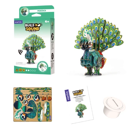 3D-Sound-Puzzle - Paun, Build 'n' Sound