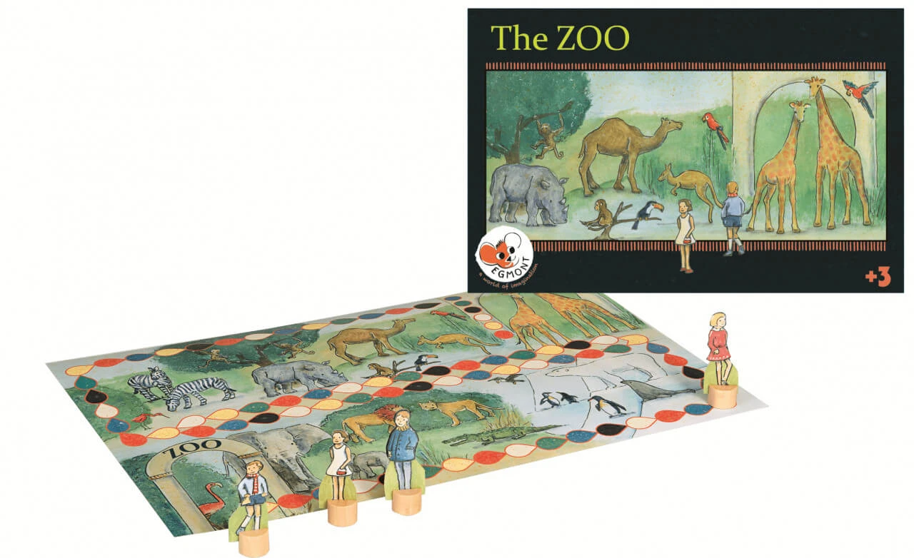Egmont spel, Dieren en kleuren in de dierentuin
