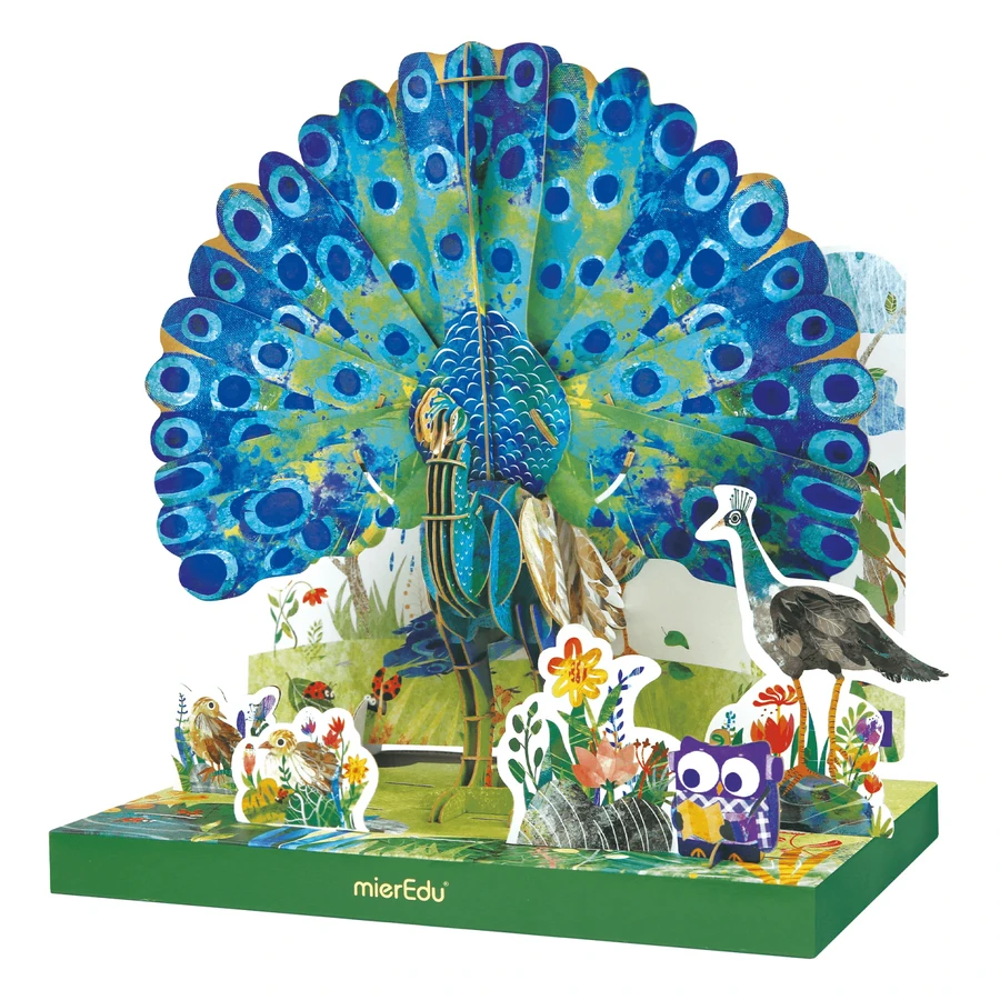 ECO 3D Puzzle - Paun (deluxe): ceny i cechy