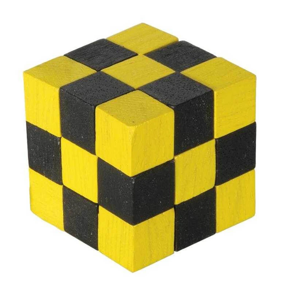 Bunter Schlangenwürfel