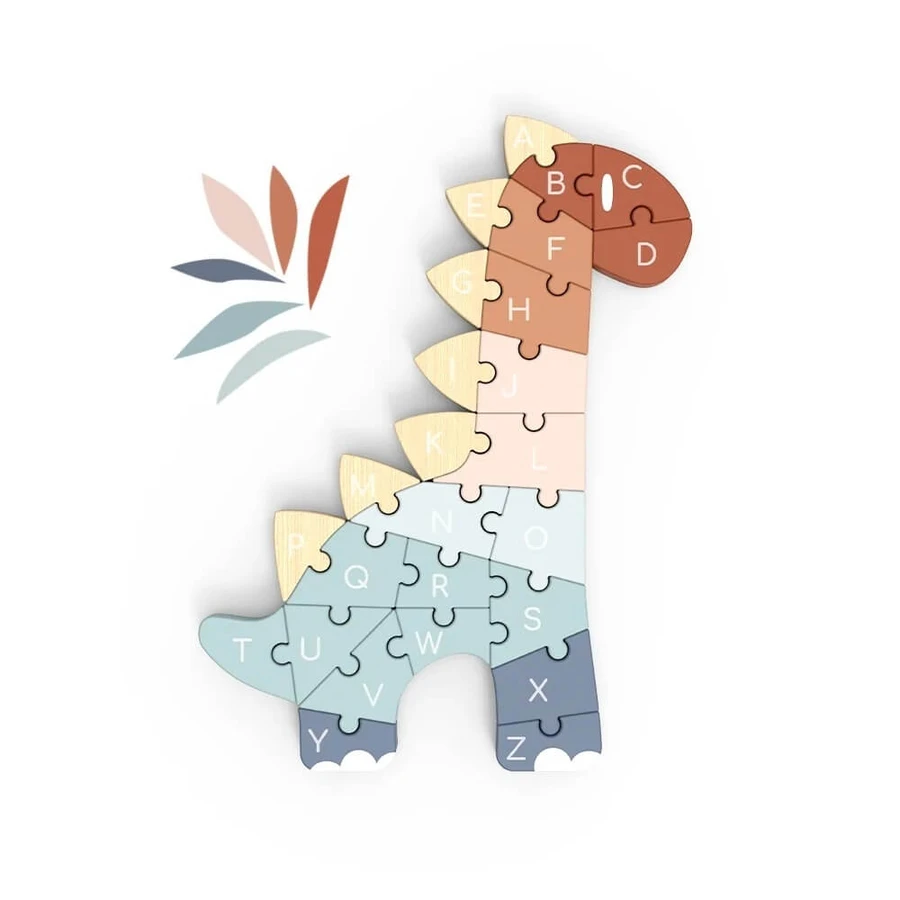 Wooden puzzle ABC Dino, Speedy Monkey