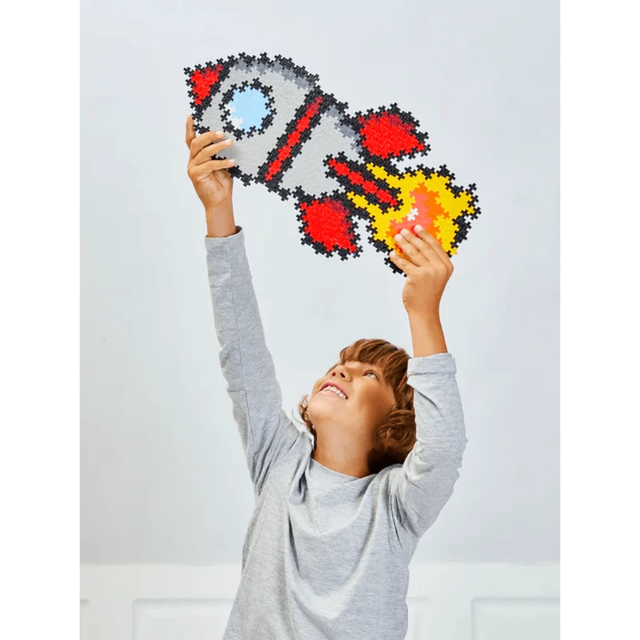 Puzzle pe numere Plus-Plus, 500 piese, Racheta