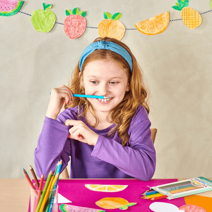 Kleurpotloden met geurtjes - Yummy Yummy, set van 12