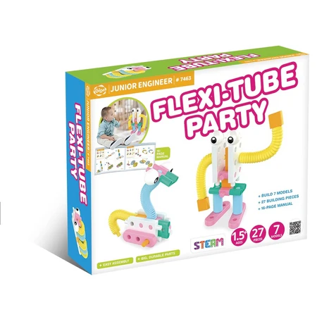 STEM bouwpakket met flexibele buizen, Gigo Toys