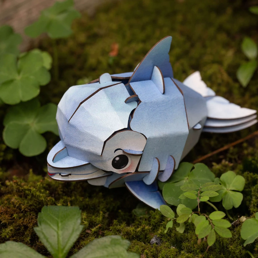 3D-Sound-Puzzle - Delfin, Bau 'n' Sound