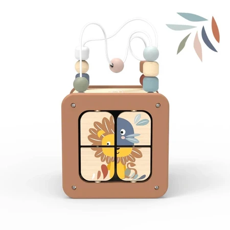 Cubo educativo 5 en 1, Speedy Monkey
