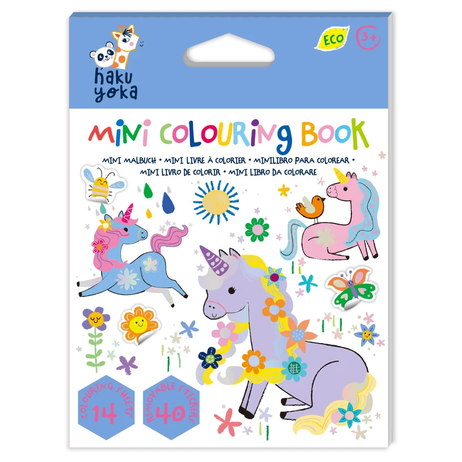 Mini kolorowanka Hakuyoka - Jednorożce: ceny i cechy