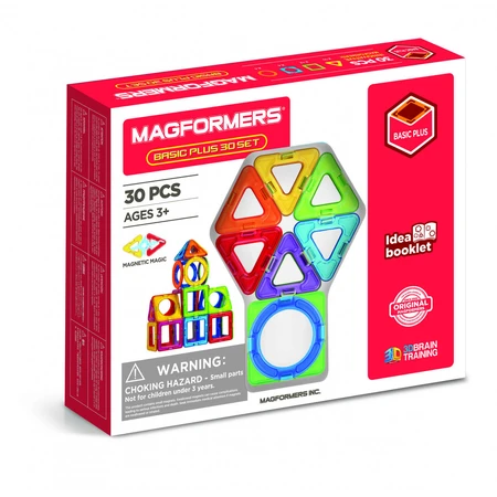 Magnetische bouwset - Magformers Basic Plus 30 set