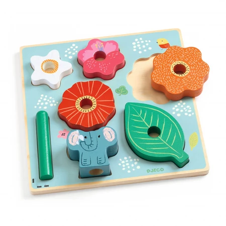 Gioco di puzzle e impilamento, Djeco
