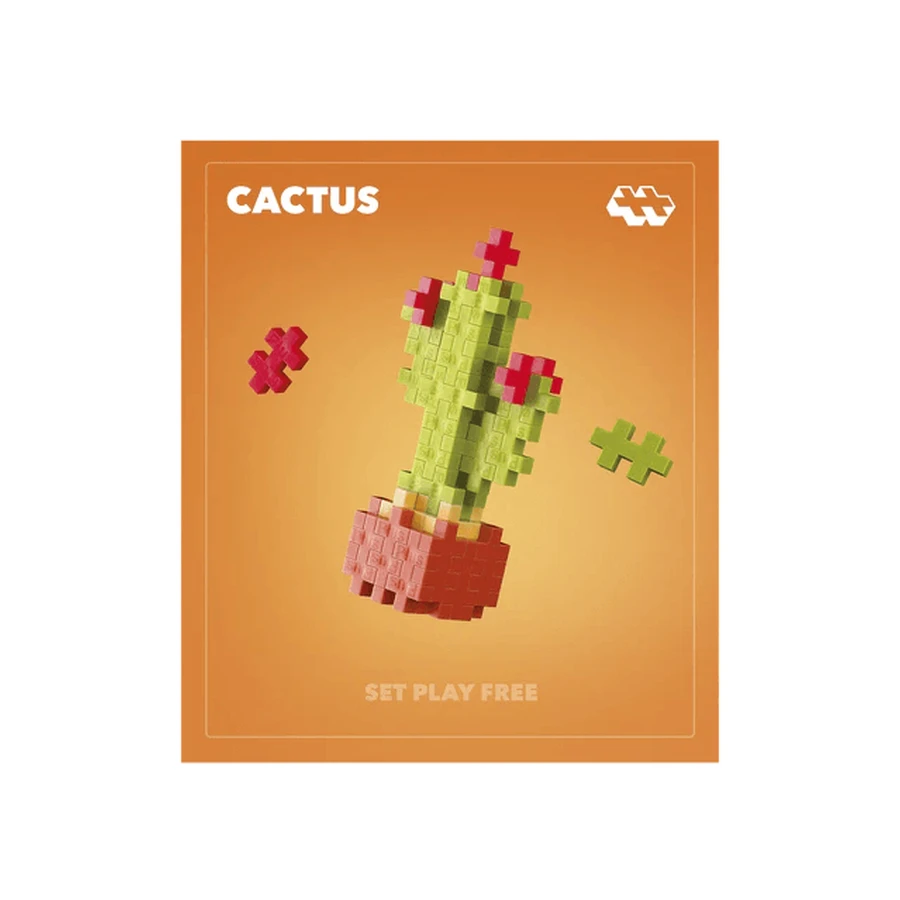 Plus-Plus construction set, PLANTS - Cactus