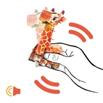 3D puzzel met geluiden - Giraffe, Build 'n' Sound