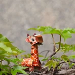 3D puzzel met geluiden - Giraffe, Build 'n' Sound