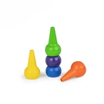 Set of 5 wax crayons, Moulin Roty