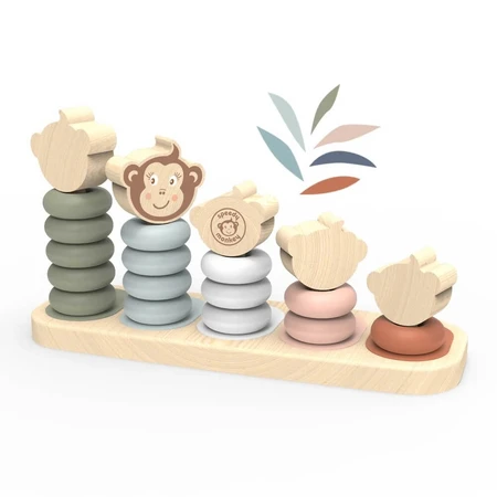 Die Familie der Affen Stapelspiel, Speedy Monkey