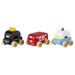 Set Londense voertuigen, Orange Tree Toys