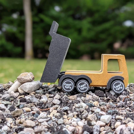 Set di veicoli da costruzione Ben Ben dumper, giocattoli Croc