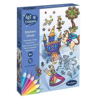 Kit creativo de pegatinas para vidrieras Impresiones y Princesas