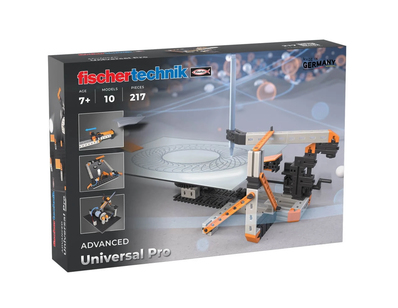 STEM-kit met interactieve modellen Universal Pro, Fischertechnik