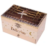 Prostokątna pozytywka z szufladą "Ballerina"