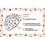 Djeco Regenbogen Farbe Regenschirm