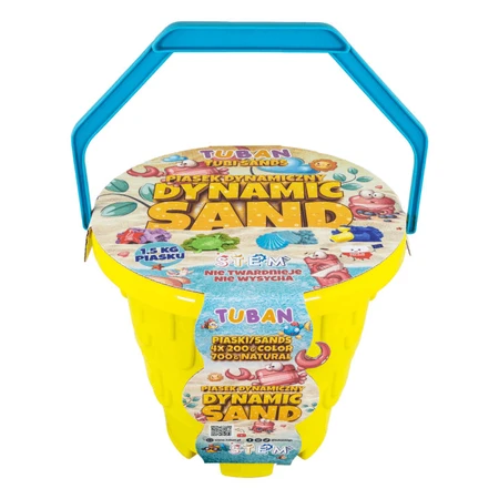 Sensory Sand Set 5 colors with accessories - Beach