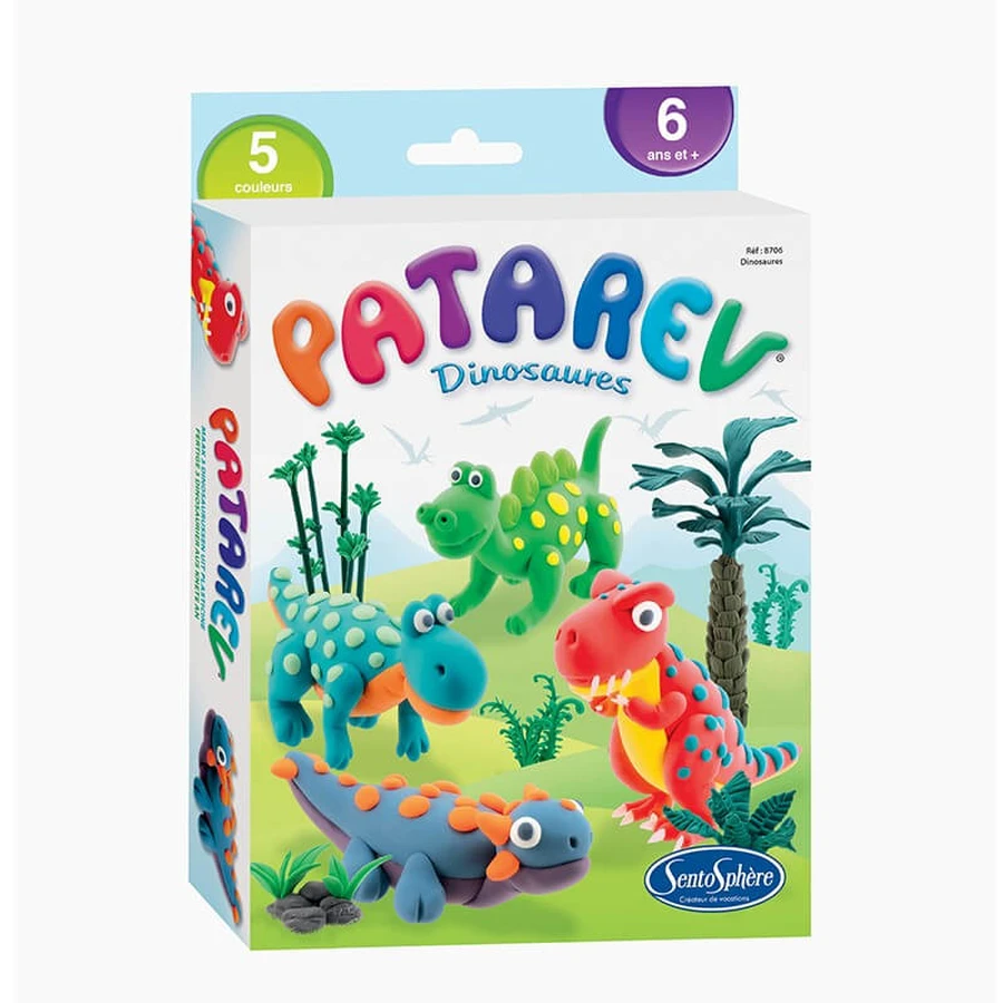 Plastilina Patarev - Dinosaurios - Sentosfera