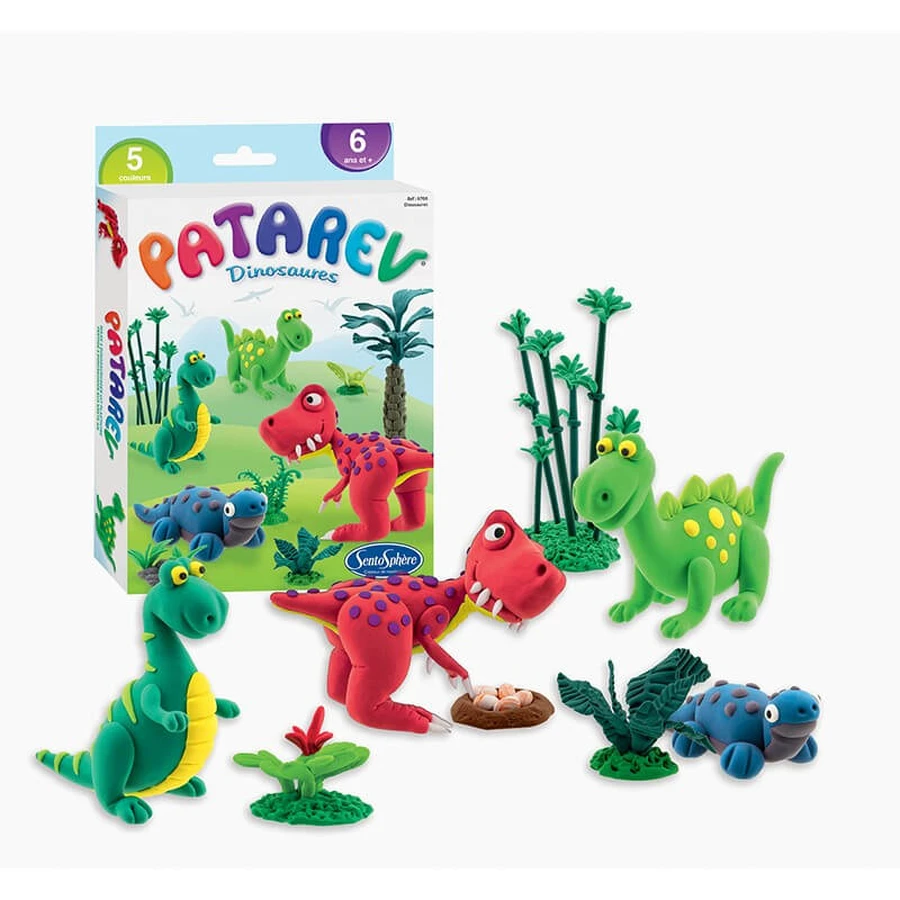 Plastilina Patarev - Dinosaurios - Sentosfera