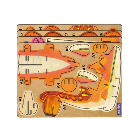 3D-Sound-Puzzle - Brachiosaurus, Build 'n' Sound