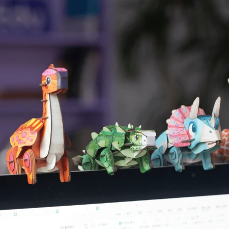 3D-Sound-Puzzle - Brachiosaurus, Build 'n' Sound