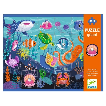 Puzzle gigante Sea Adventures, Djeco