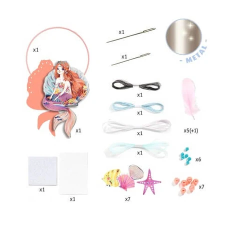 Zestaw DIY Djeco, syrenka Dreamcatcher: ceny i cechy