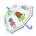 Bunter Regenschirm Djeco Roboti