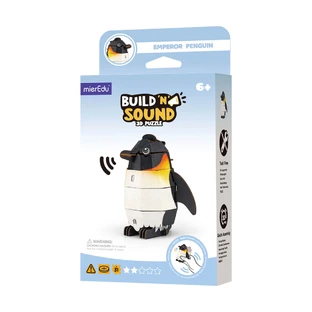 3D-Sound-Puzzle - Pinguin, Bau 'n' Sound